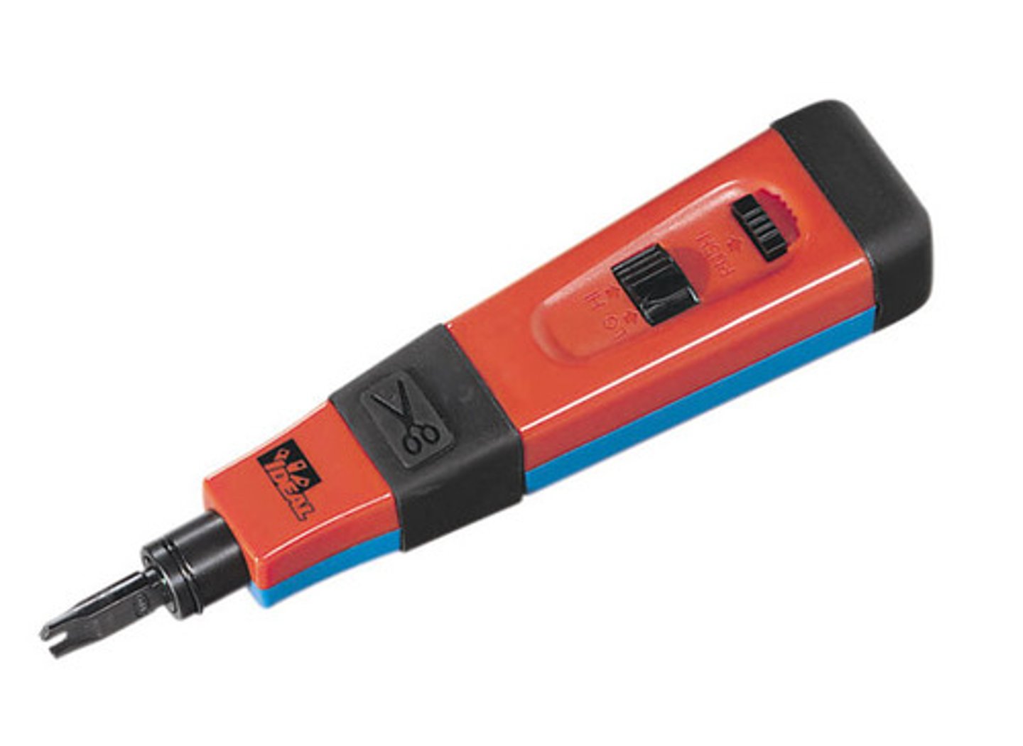 <p>- "Punch" a wire into a wiring block</p><p>- Can be tedious</p><p>- Trims the wires during the punch</p>