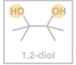 <p>epoxide —> H3O+</p>