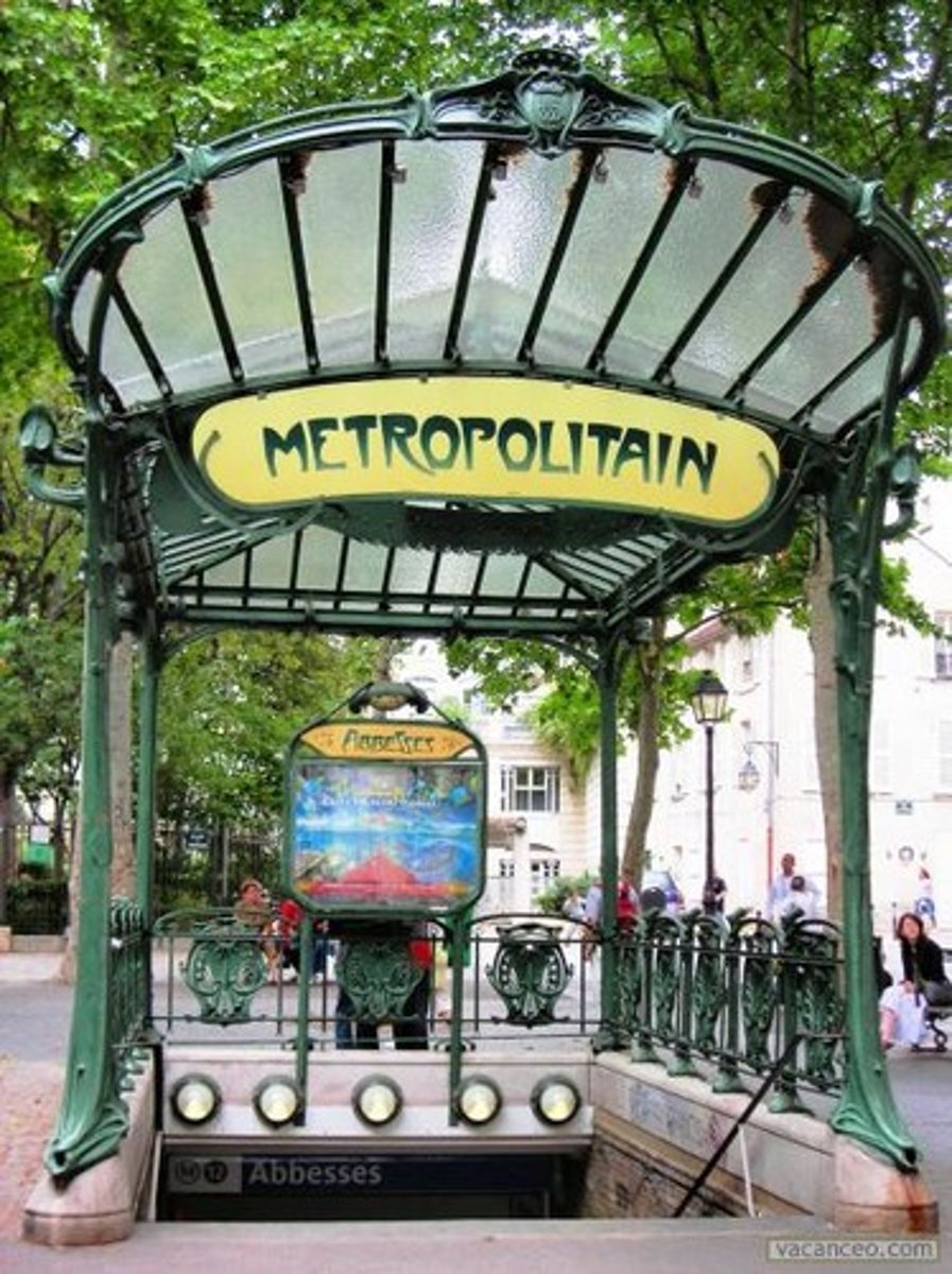 <p>a subway station</p>