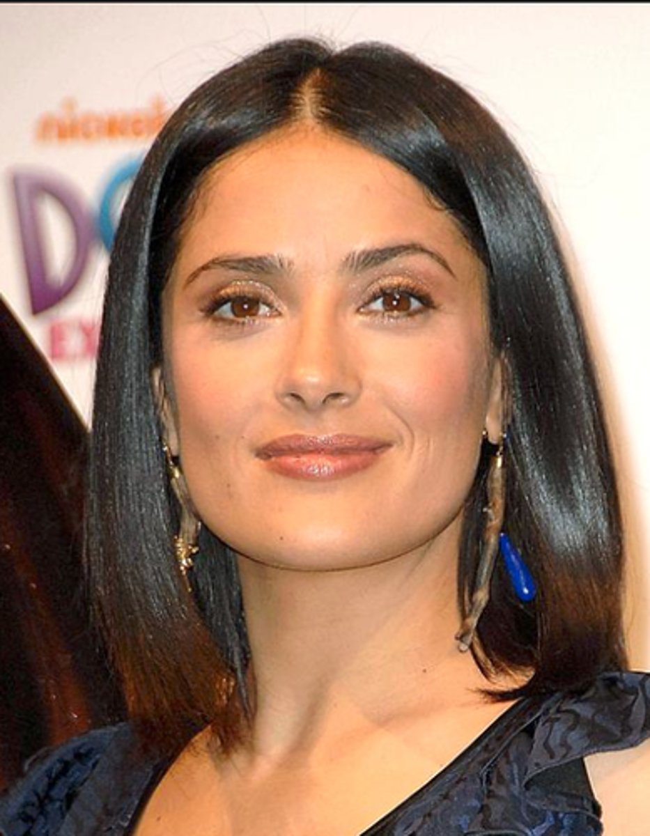 <p>chosen for the lead role in the movie Frida in 2002</p>