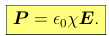<p>electric dipole moment per unit volume</p>