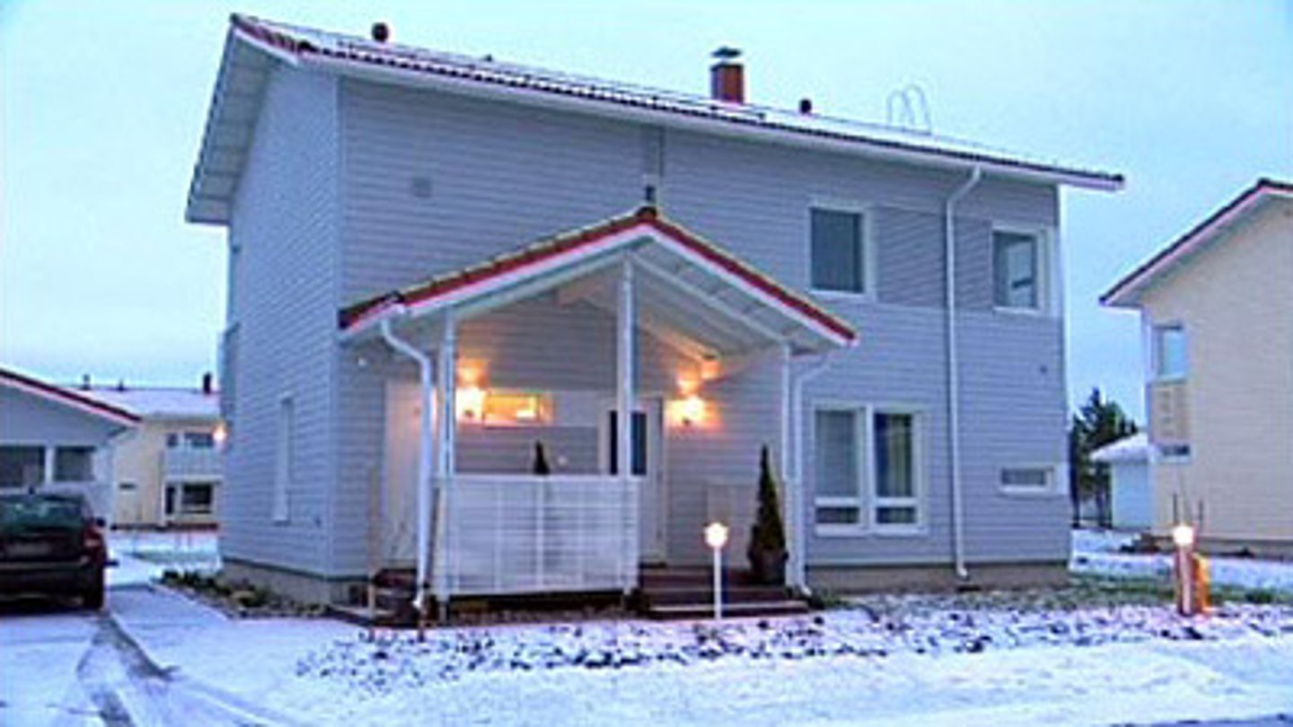 <p>en villa</p>