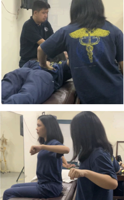 <p>Strengthening: on Bilat/R/L Middle Trapezius/ Rhomboids x 6sH x 10 reps x 3 sets to develop balance in length and strength of shoulder girdle muscles</p>