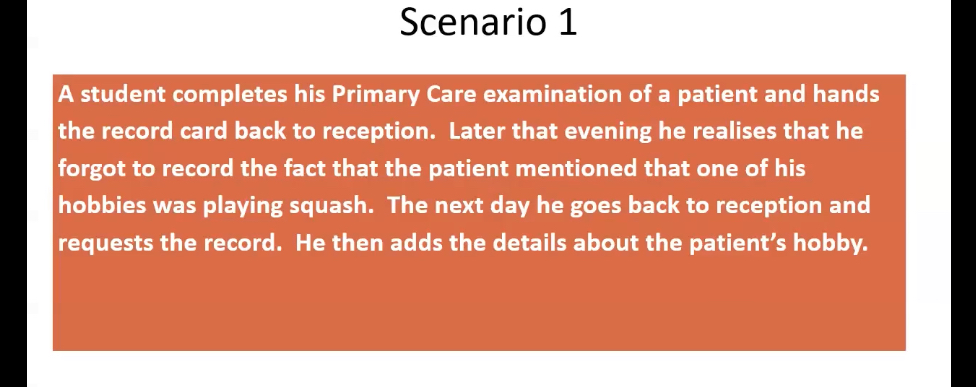 <p>Using the standards of practice </p>