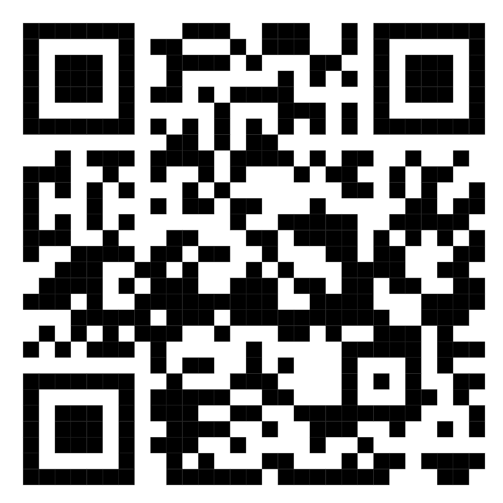 <p>SCAN THIS QR CODE TO WATCH THE VIDEO</p>