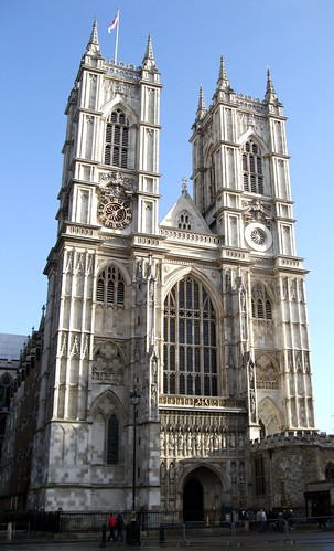 <p>Genre: Building</p><p>Westminster Abbey</p><p>Date: 1245</p><p>a cathedral near Houses of Parliament where royal coronation, weddings, and funerals take place</p>