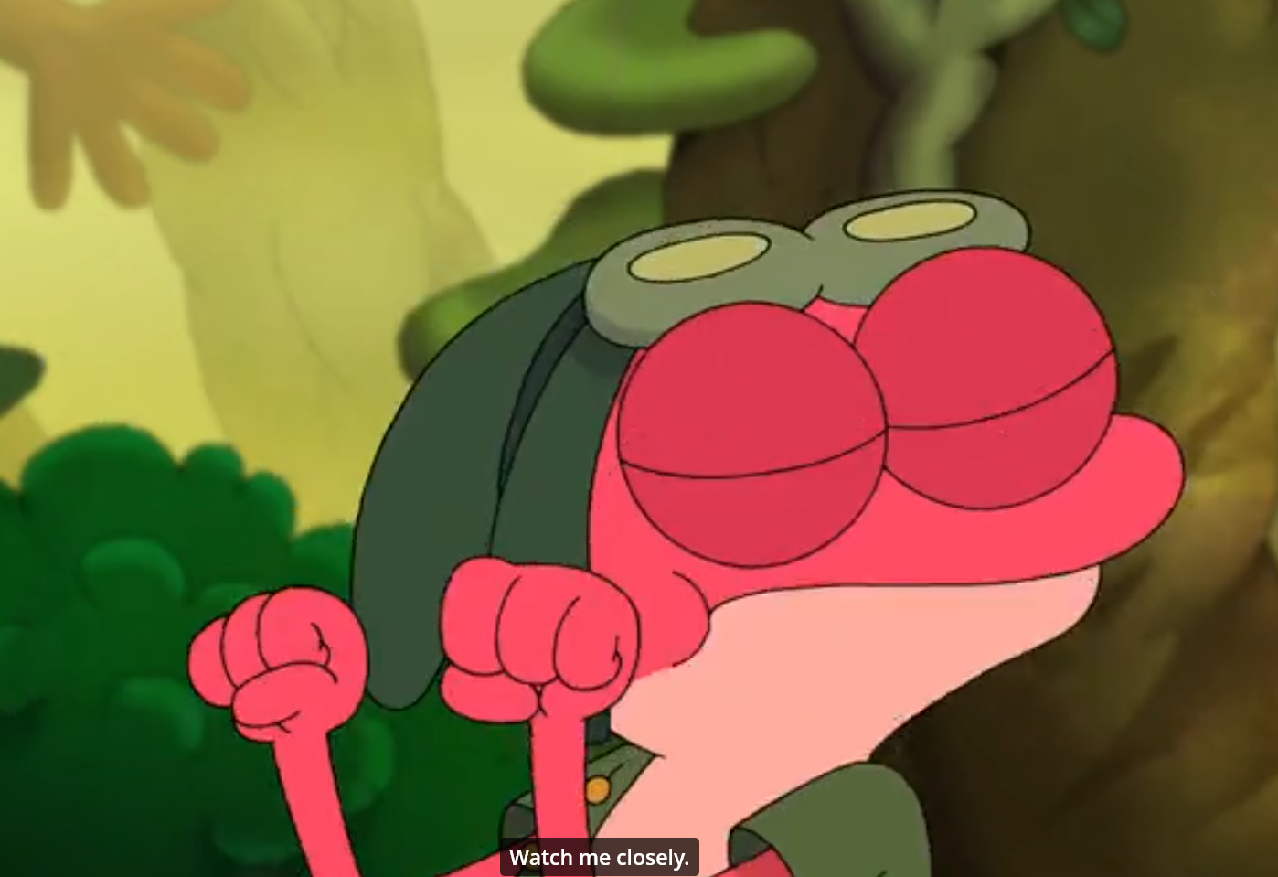 <p>watch me closely</p>