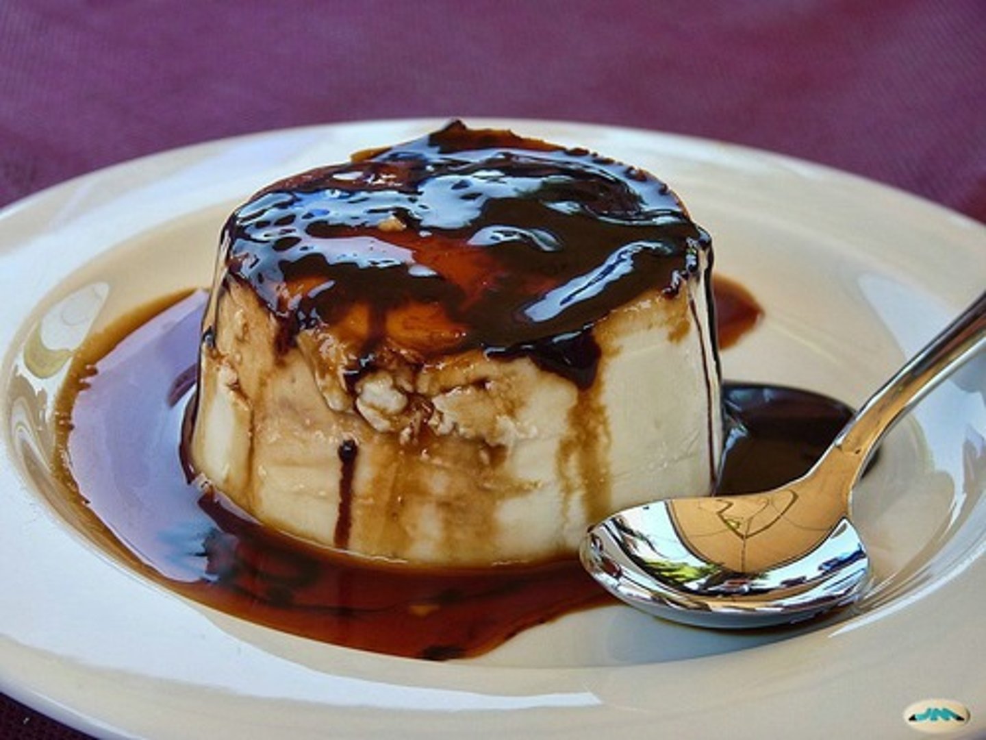 <p>baked custard</p>