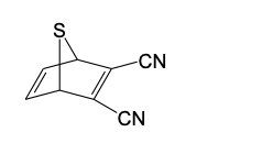<p>Which diene and dienophile would you choose to synthesize the following compound?</p>