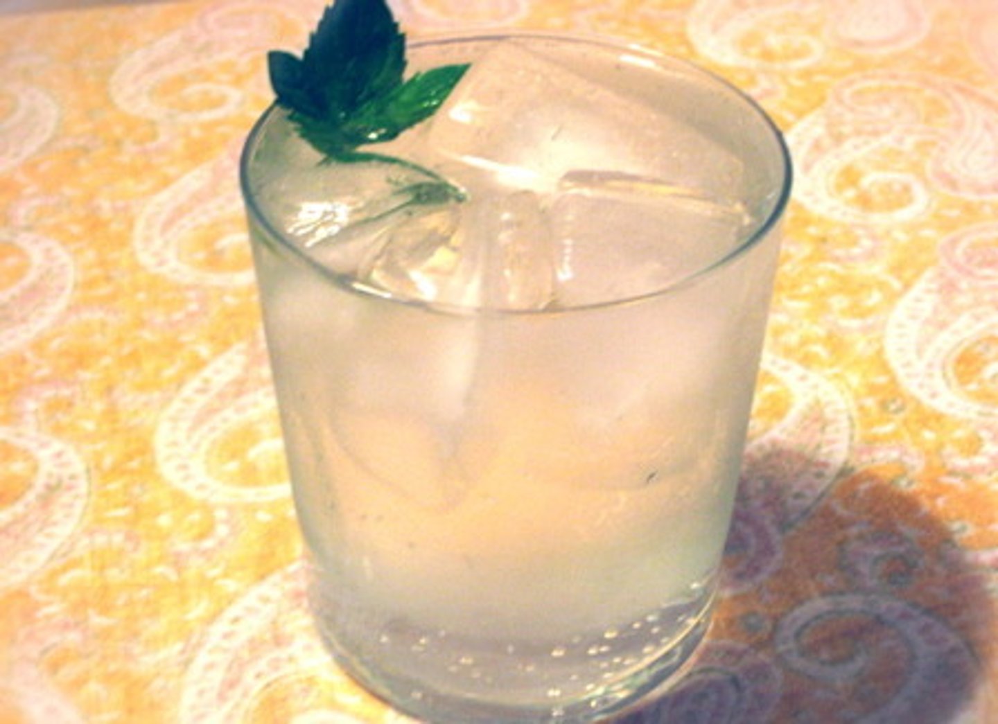 <p>beverage with limes, lemonade, mint and soda</p>