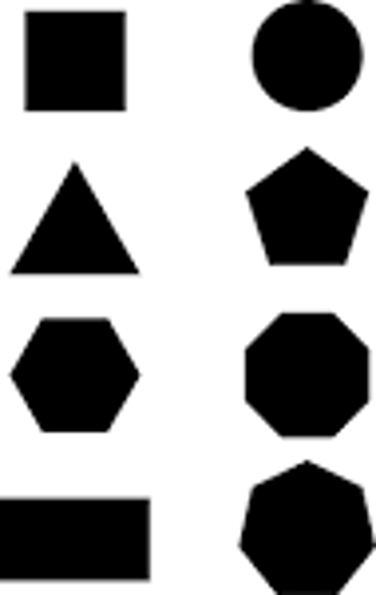 <p>It's in the shape of...</p>