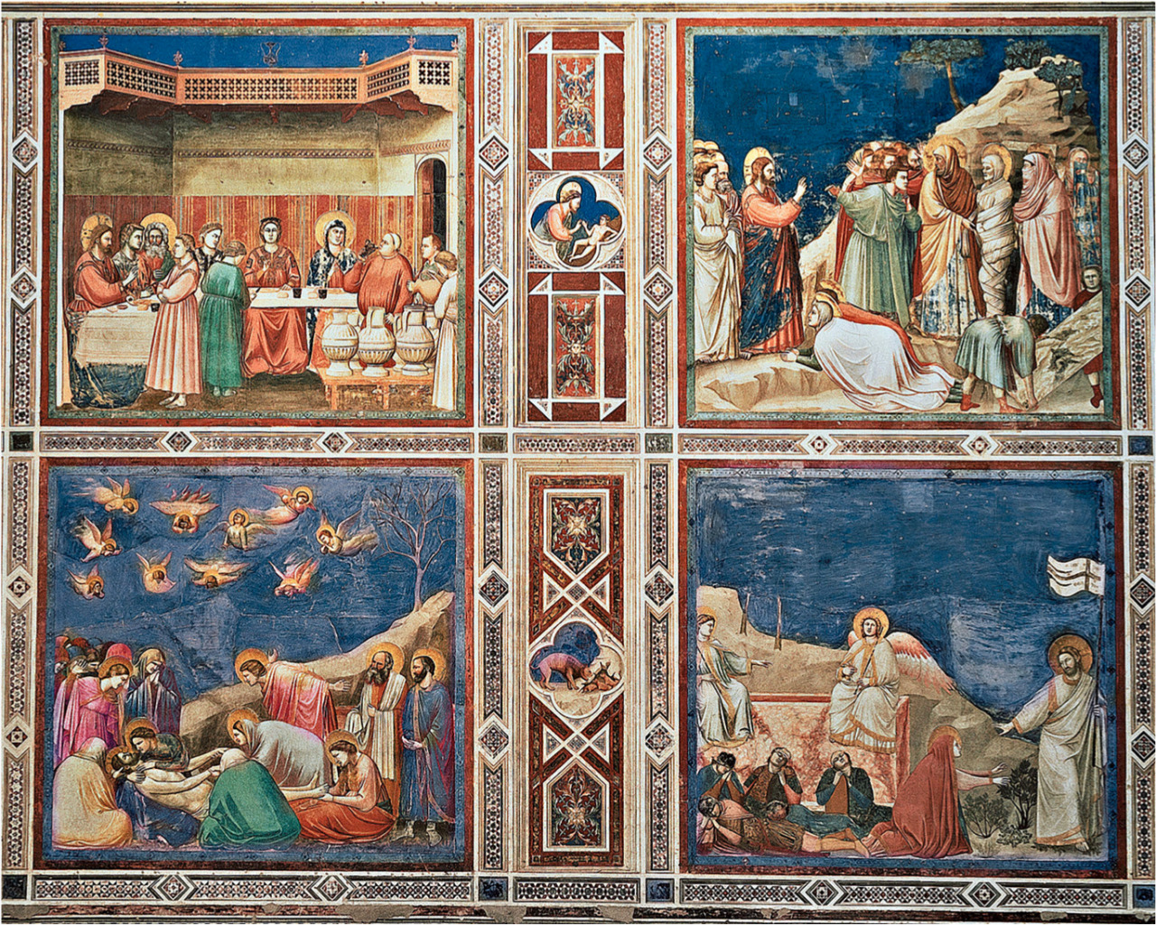 <p>What Giotto paintings are these?</p>