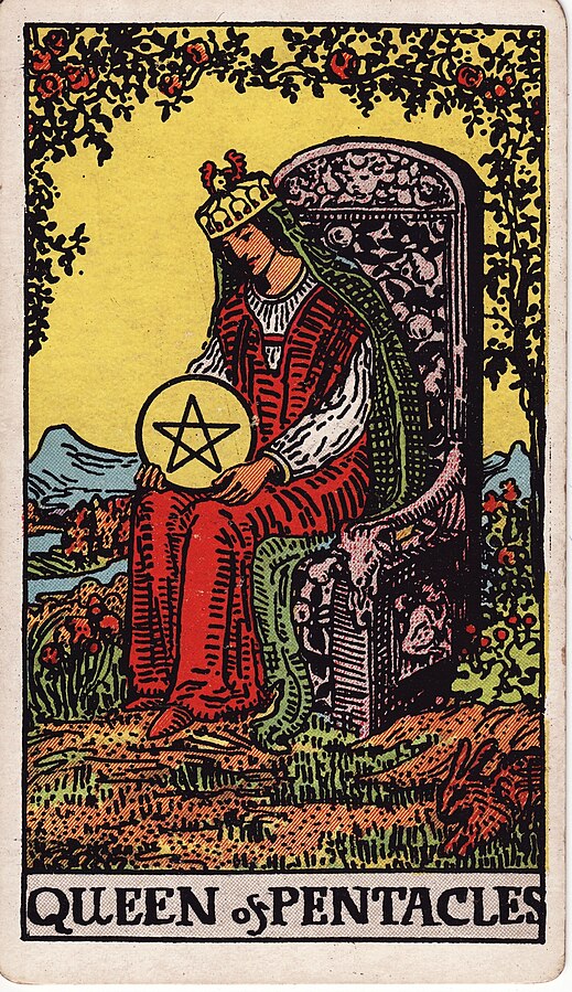 <p>Queen of Pentacles</p>