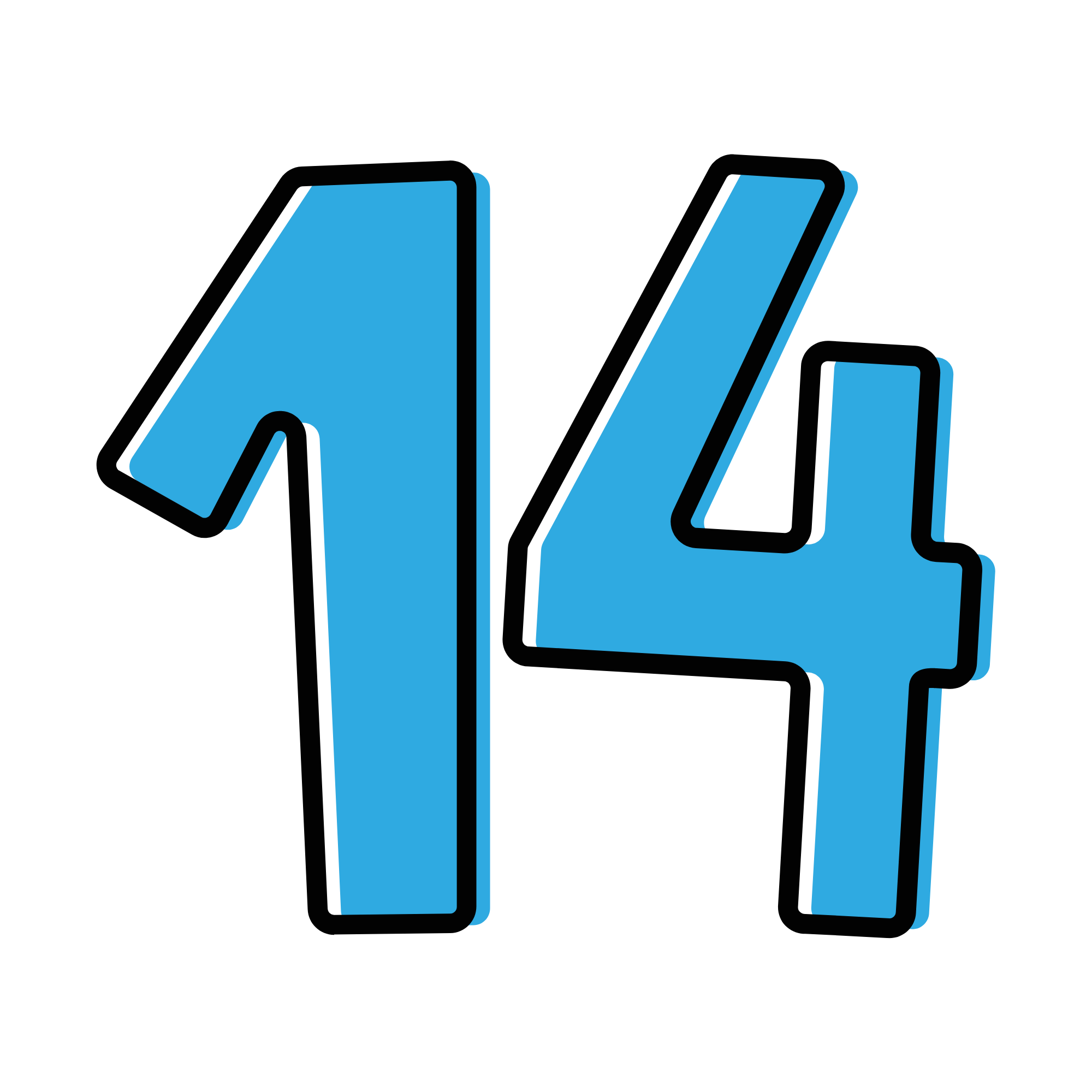 <p>Skip count the 14s</p>