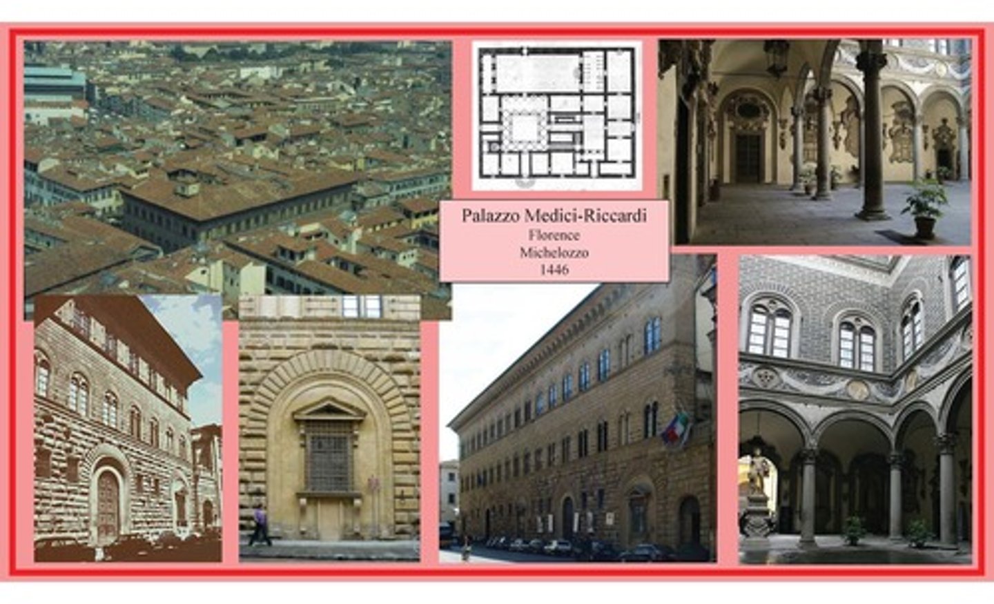 <p>Florence</p><p>Michelozzo</p><p>1446</p>