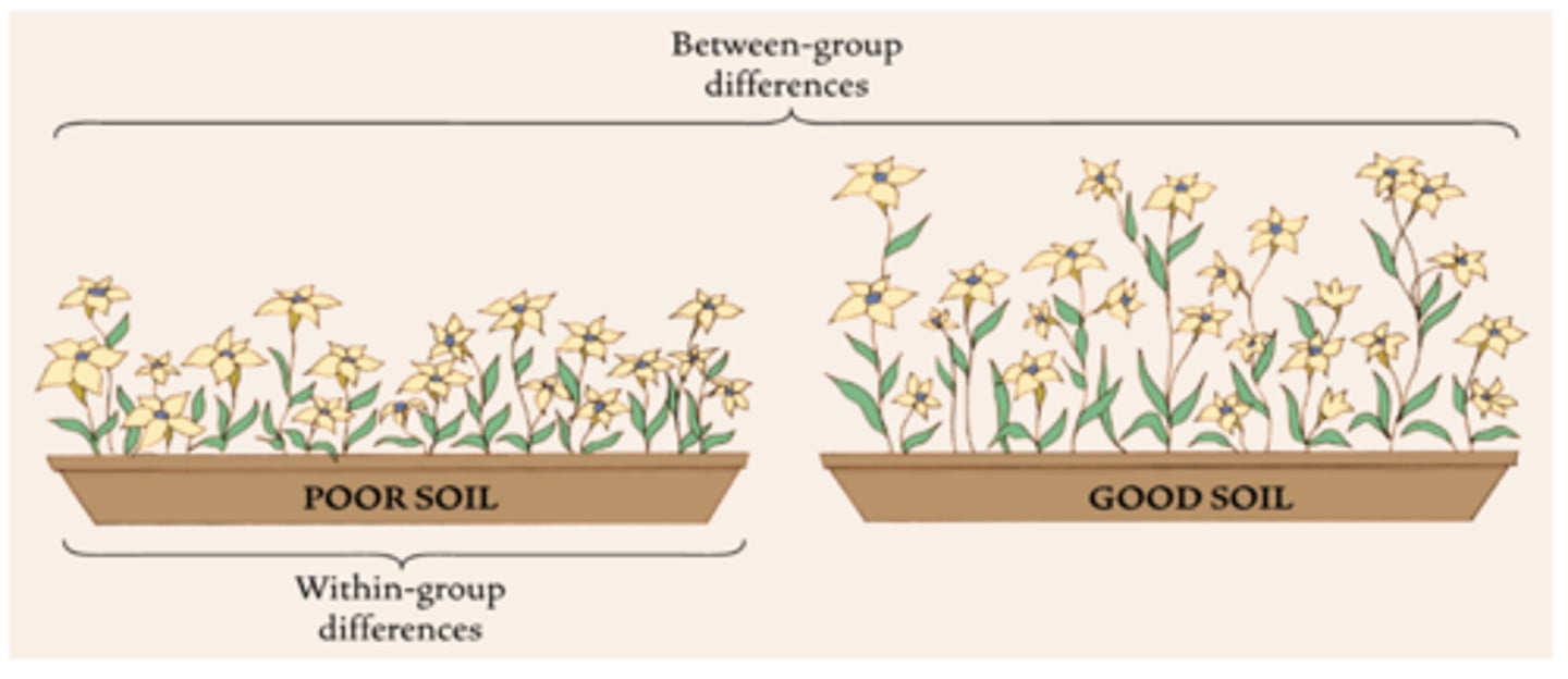 <p>-Determines if there is a difference BETWEEN 2 groups</p><p>-Can be done when 2 diff groups are matched and tested</p><p>OR</p><p>-if one group is tested (pretest/posttest)</p><p>-ONLY used if there is one dependent and one independent variable in the study</p>