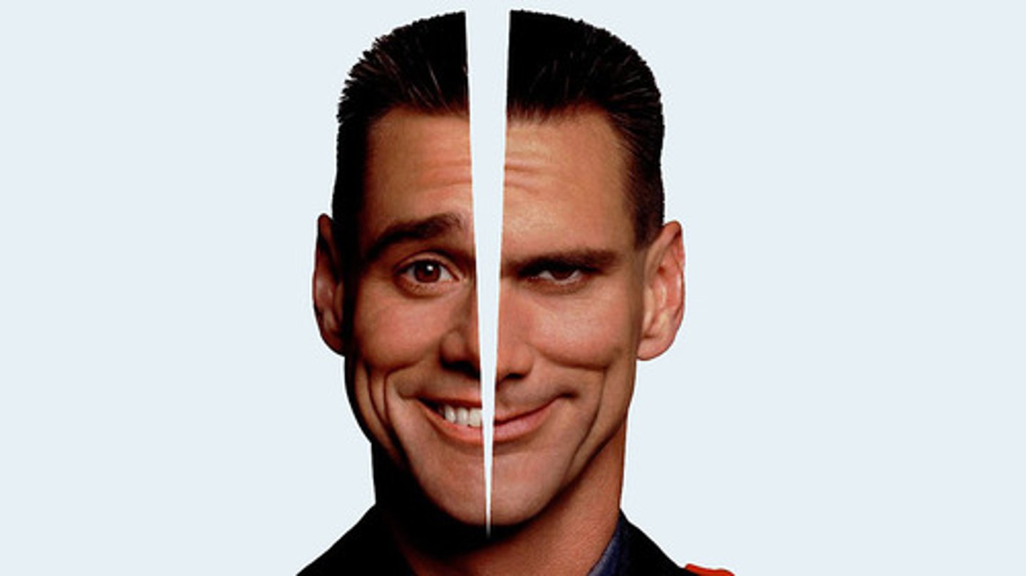 <p>Presence of two or more distinct personalities with memory gaps.</p>