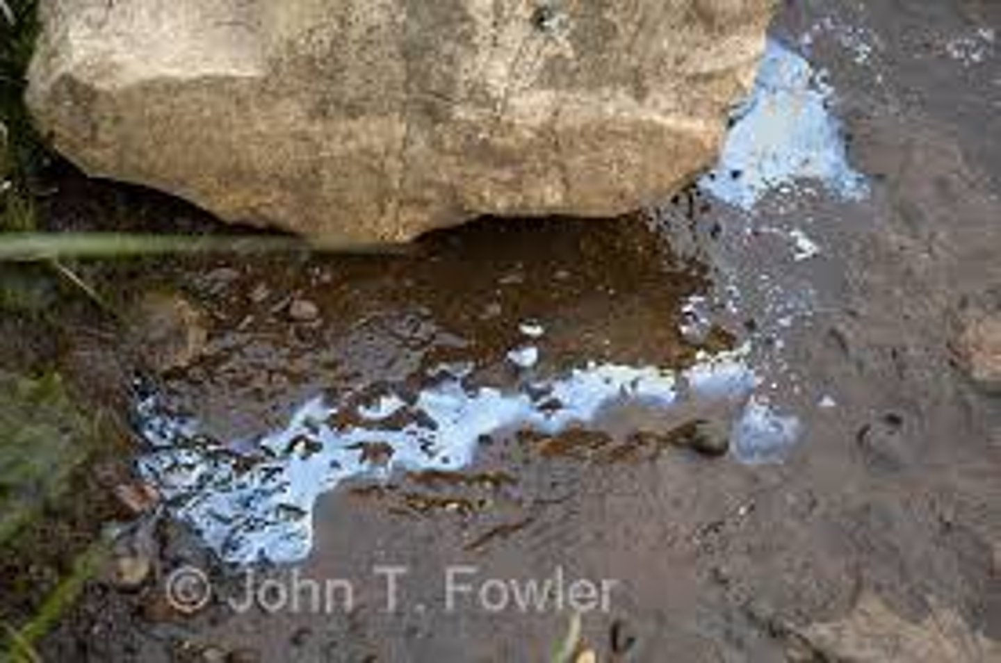 <p>DEFINITION</p><p>Water goes through soil to Aquifers which are underground sources of water.</p>