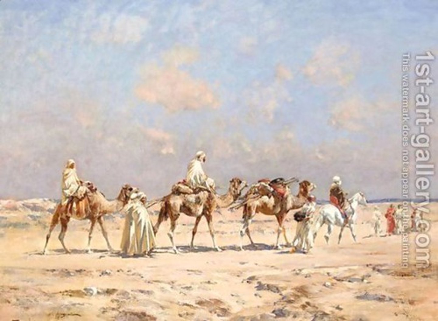 <p>Groups of people traveling together for safety over long distances</p>