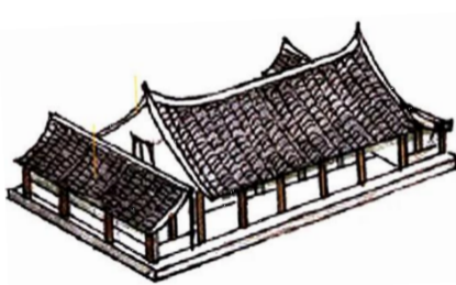 <p>Multi-gable roofs are commonly used on multi-story residential buildings in Zhejiang Province in China’s humid southeast coastal region where it rains frequently.</p><p>This type of roof is quite common in residential buildings in southern China. </p>