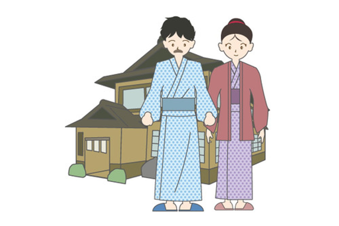 <p>stay (at hotel etc.) （～に）（うverb）</p>