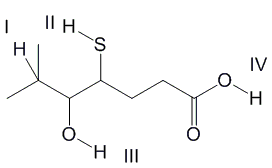 <p>Which of the indicated protons is most acidic?</p>