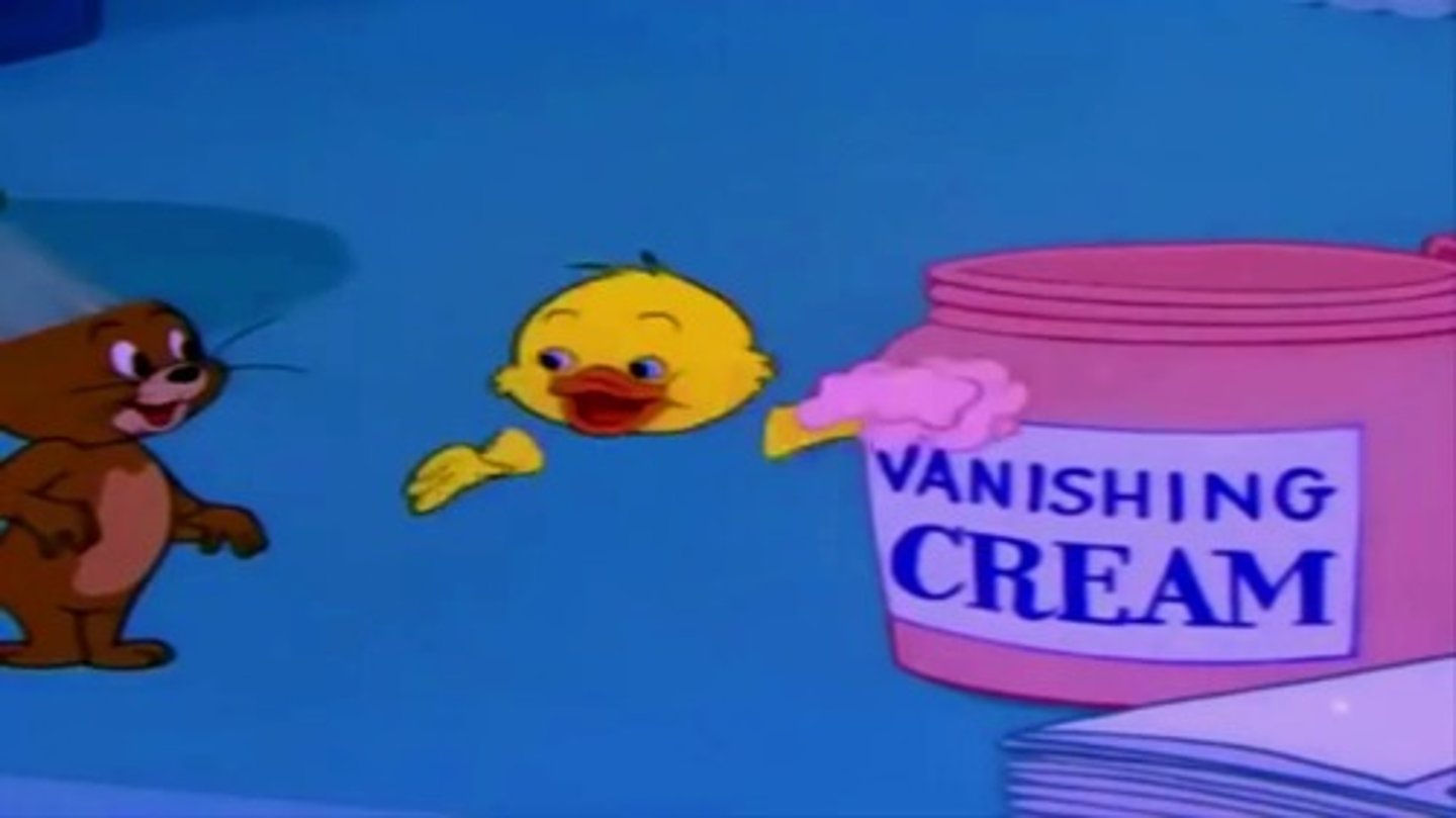 <p>to disappear suddenly (biến mất). Example: The magician made the coin vanish into thin air.</p>