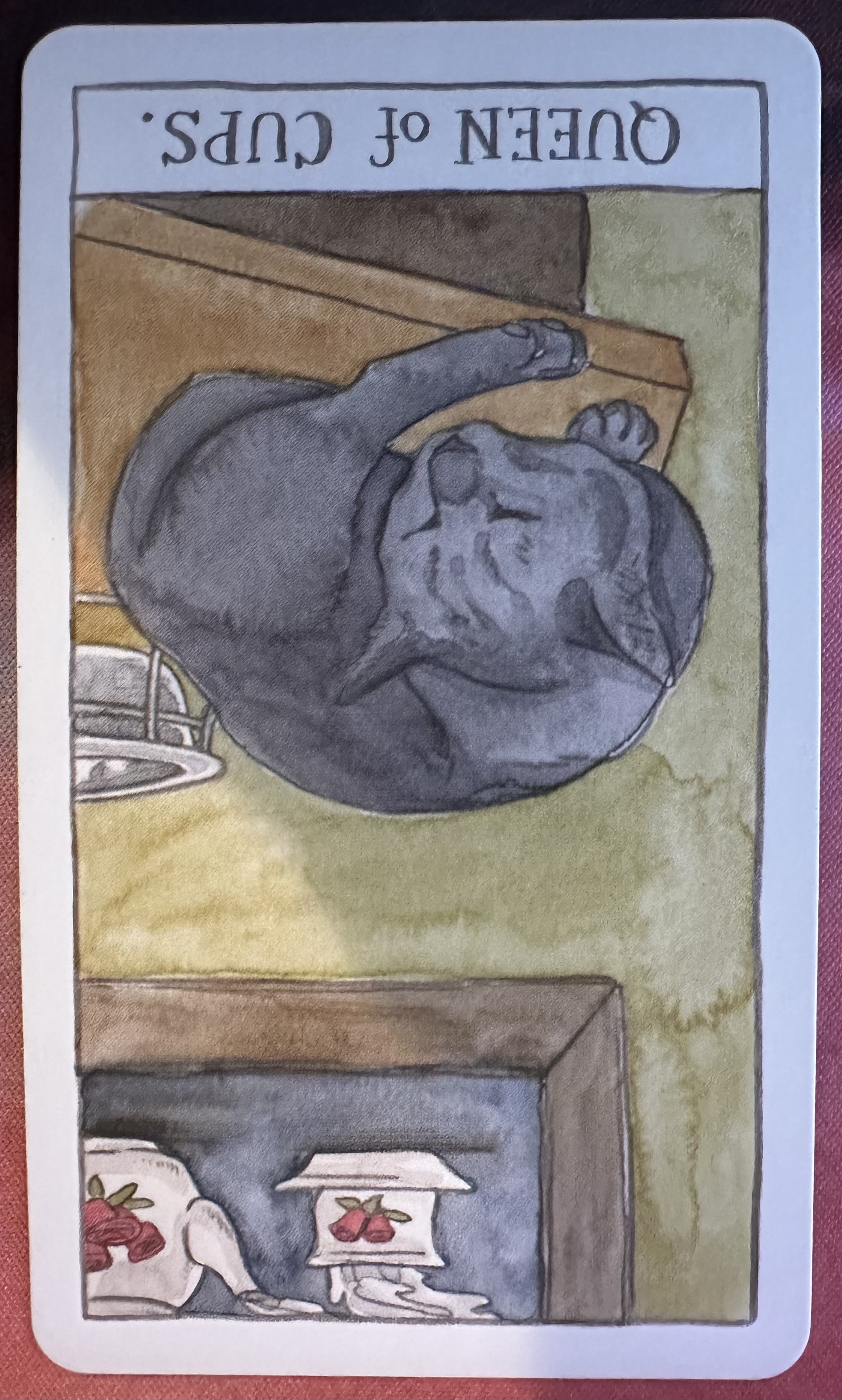 <p>Queen of Cups Reversed</p>