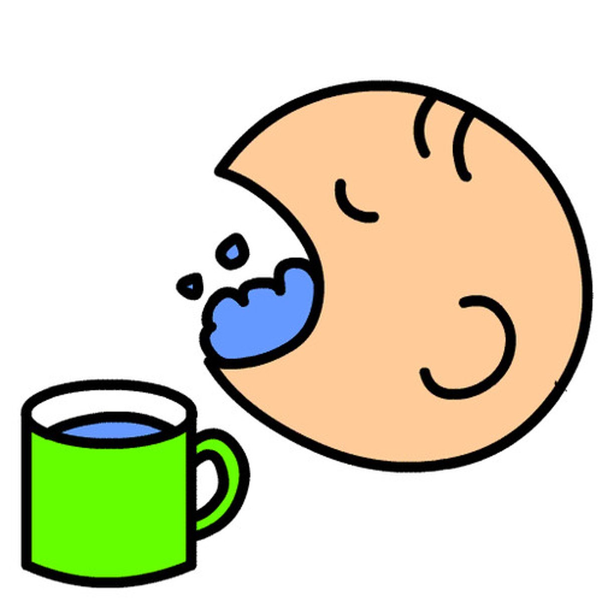 <p>to gargle</p>