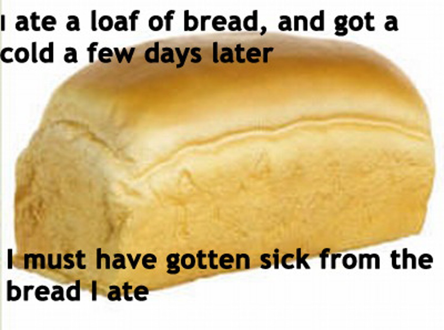 <p>on account of</p>