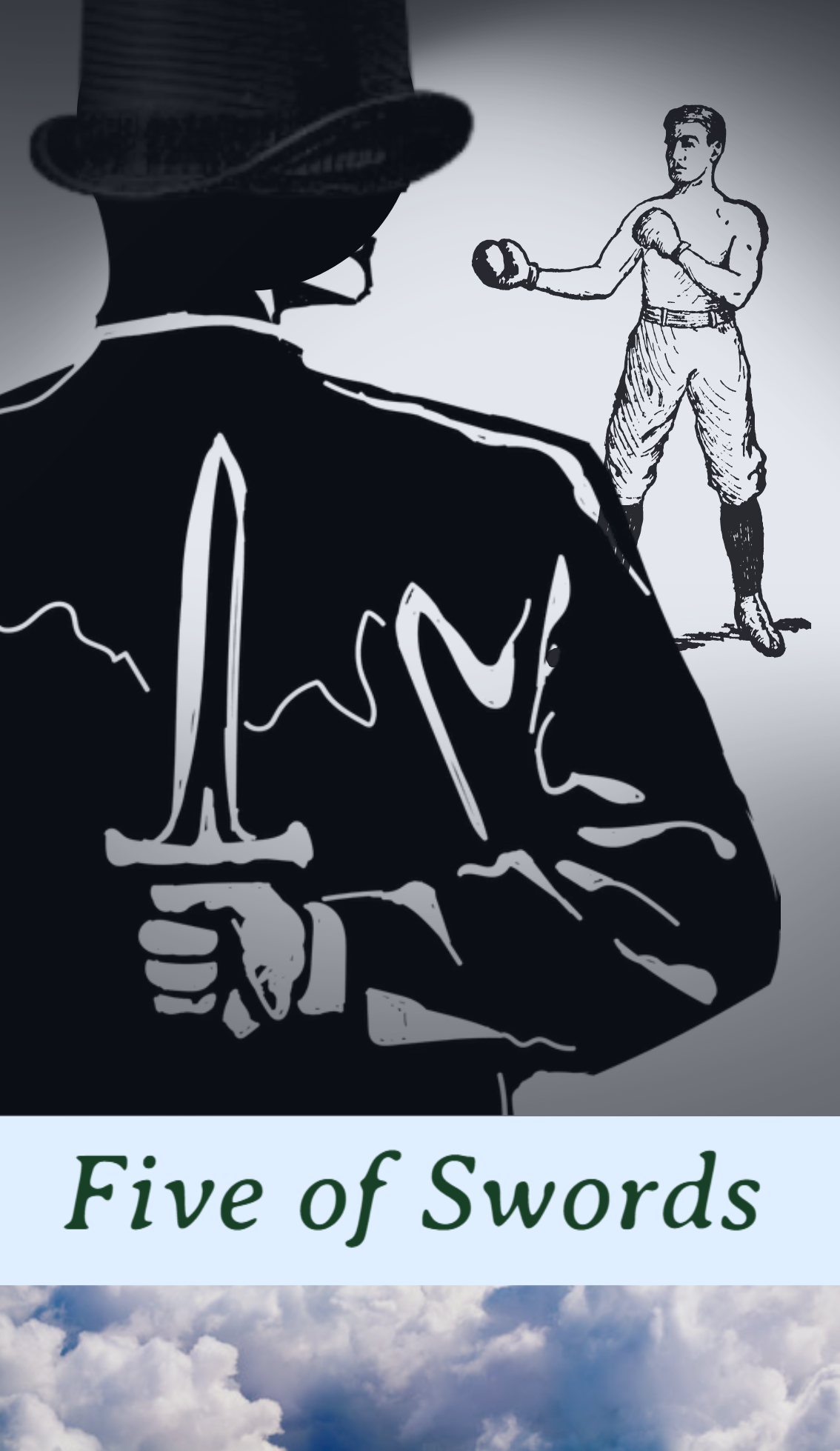 <p>Five of Swords</p>