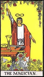 <p>the magician </p>