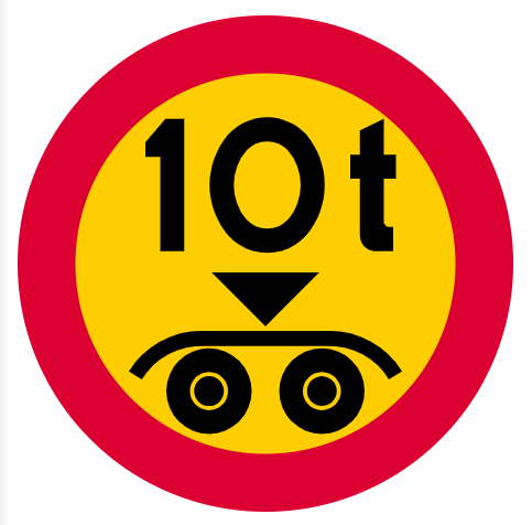 <p>Begränsat boggitryck</p>