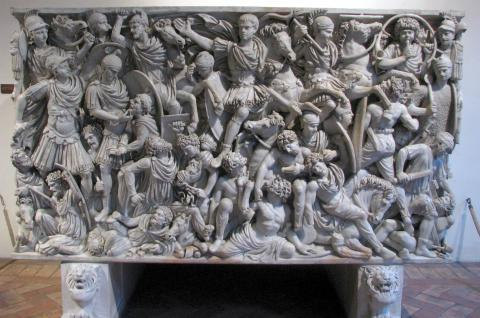 <p>Ludovisi Battle Sarcophagus</p>