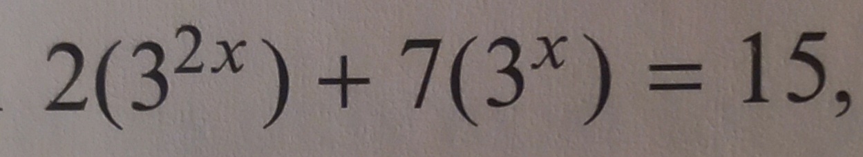 <p>How would you solve the following equation?</p>