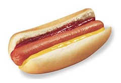 <p>hot dog</p>