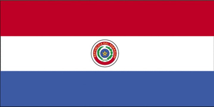 <p>Colors inspired from the flag of France to show independence and liberty, and the coat of arms represents the country’s independence.</p><p>The emblem on the reverse side is the seal of the treasury: a yellow lion below a red Phrygian/liberty cap on the top of a pole (symbolizing courage) and the words Paz y Justicia ("Peace and Justice"). The only national flag with a unique design on each side.</p>