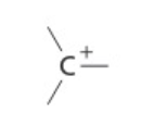 <p>carbocation</p>