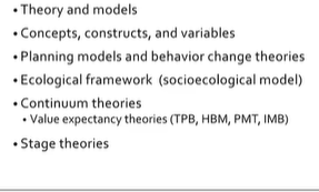<p>Models are based on theories that describe a wider picture </p>