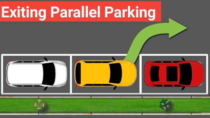 <p><span><span>When leaving a parallel parking space, you should:</span></span></p>