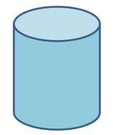 <p>It becomes a cylinder.</p><p>Height = 4</p><p>Radius = 3</p><p>Diameter = 6</p>