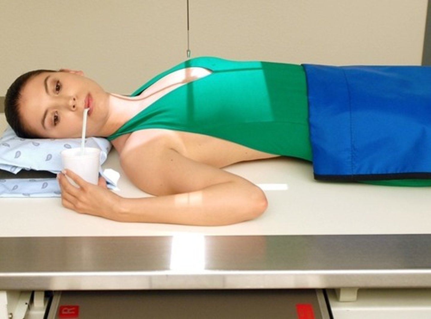 <p>S - around waist</p><p>T - center cell @ 110 kVp</p><p>A - none</p><p>M - correct marker, correct side</p><p>P - PT has back or chest to bucky &amp; holds cup, CR T5-T6 &amp; midline</p><p>S - 40"</p><p>B - instruct PT to continuously swallow barium, take image after 3rd swallow</p><p>C - 14 x 17 lengthwise, slight side-to-side collimation</p>