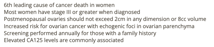 <p>c) is most commonly diagnosed at stage 3 or greater</p>