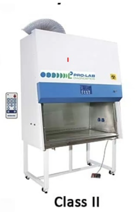 <p>Biological Safety Cabinet II / </p><p>Vertical Laminar Flow </p><p></p>