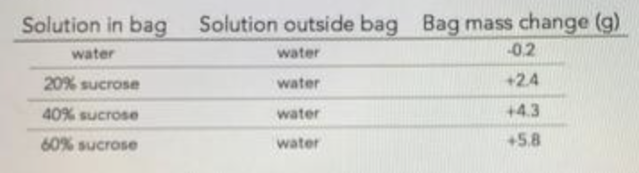 <p>In the following data table of an experiment carried out at 4°C (39.2 F) over 4 hours. Which of the following options represents the dependent variable?</p>