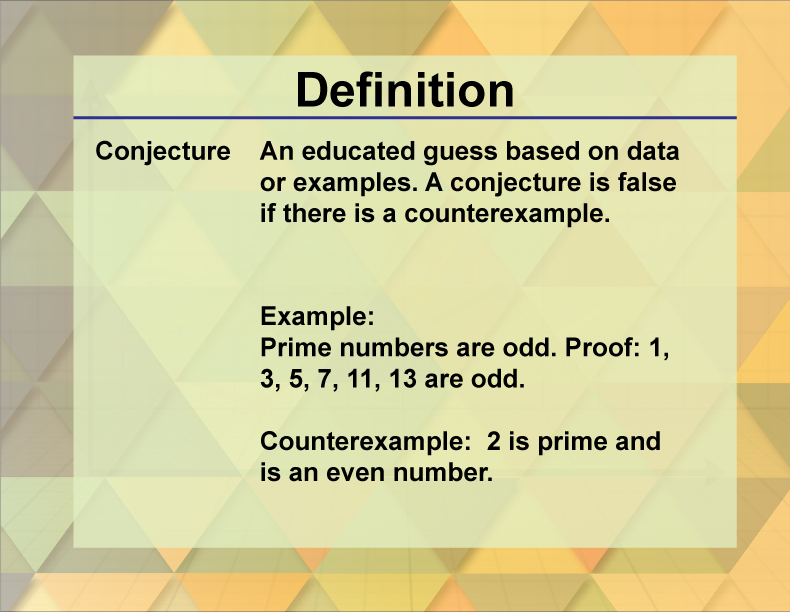 <p>How to prove a conjecture is true?</p>