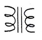 <p>A device that transfers electrical energy between two or more circuits through electromagnetic induction, often changing voltage levels.</p>