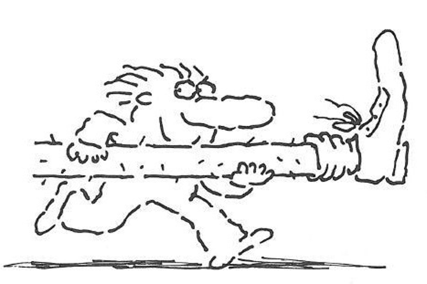 <p>to pull someone's leg</p>