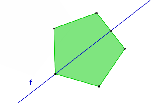 <p>A line that divides a plane or figure into two congruent reflected halves</p>