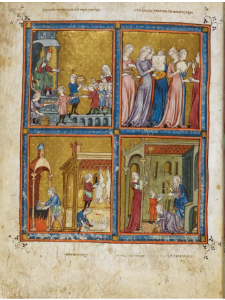 3.64 Golden Haggadah (Preparation for Passover) 